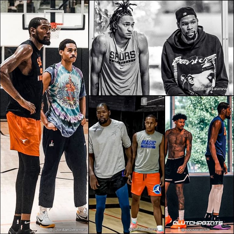 Quality mentor! Durant has trained with Poole, bankelo, Jay Green and Vassel this week.